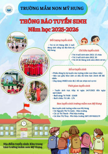 Tuyển sinh năm học 2025-2026