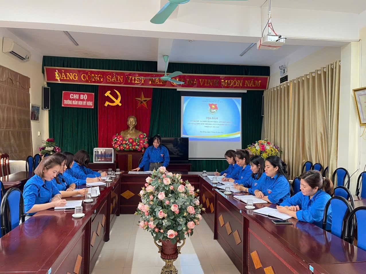 Tuyên truyền công tác bầu cử nhiệm kì 2026-2031